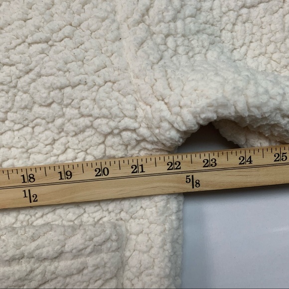 C&C California Full Zip Teddy Coat in White - Picture 6 of 10